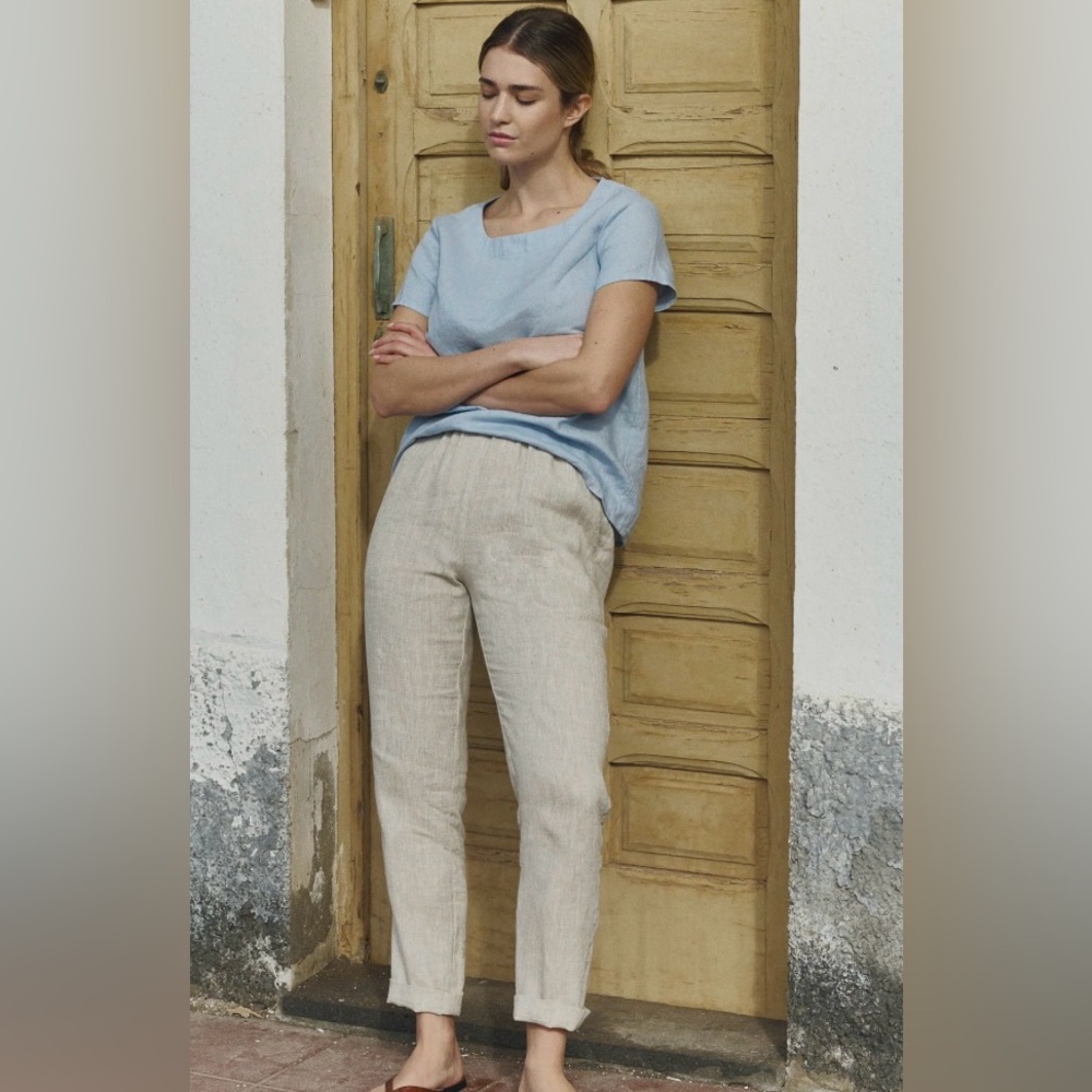NotPerfect Linen Athens II Linen Pants